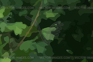 Camouflage background - vector clipart