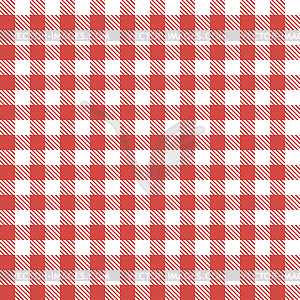 Red patterns tablecloths - vector clipart