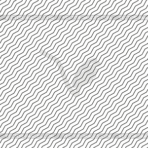 Seamless pattern with linear diagonal texture grey - vector image