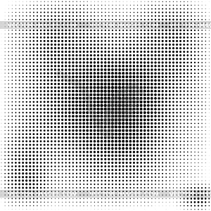 Halftone dots background black and white stylish - vector image