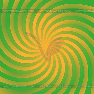 Retro ray background green stylish - vector EPS clipart