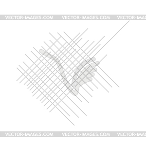 Shading in gray attrition - vector clipart