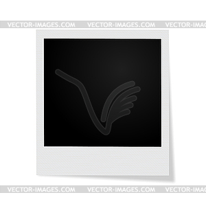 Frame with shadow - vector clipart