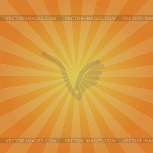 Ретро оранжевый радиационный фон стильный - векторное изображение EPS