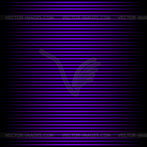 Bright glowing blue horizontal lines - vector image