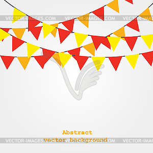 Festive Ribbon Stylish beautiful background abstract - vector image