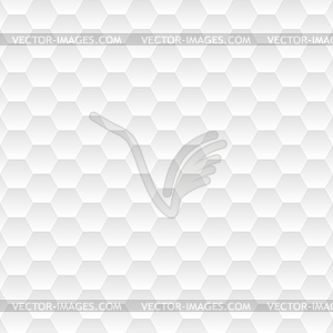 Honeycomb with gradient grid stylish abstract - vector image