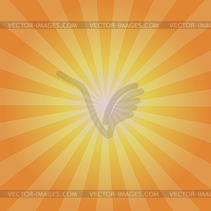 Sun sunburst pattern, and stylish - vector image