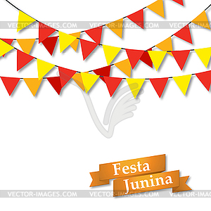 Festa jununa background - vector image
