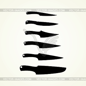 Knives kitchen - vector clipart