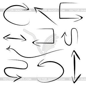 Abstract arrows - vector image