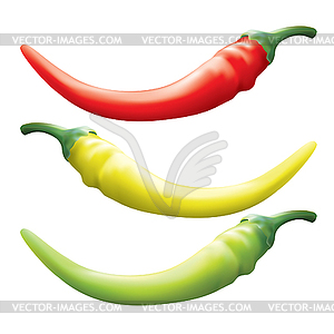 Hot chili pepper - vector clipart