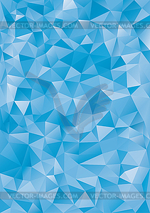 Vector abstract triangle geometrical background - vector image