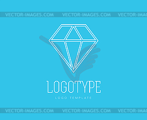 Abstract logo design elements. Arrows, labels, - vector clipart