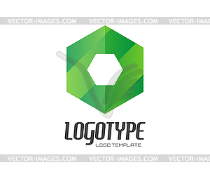 Abstract logo design elements. Arrows, labels, - vector image