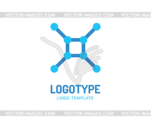 Abstract logo design elements. Arrows, labels, - vector EPS clipart