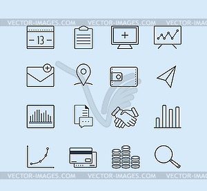 Money set. Logo design elements. Money, banking, - vector image