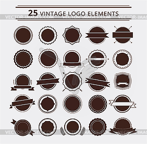 Design elements. Vintage retro style. Arrows, - vector EPS clipart