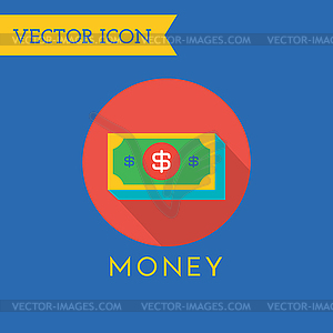 Money Icons Set. Shop, money or commerce and - vector image