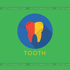 Tooth Icon Icon. Health, Medical or Doctor and - vector clipart / vector image