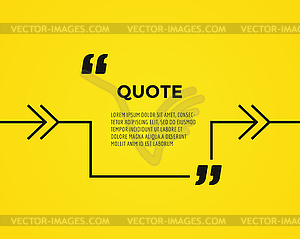 Circuitry quote text bubble. Resostor, chain, note - vector clipart