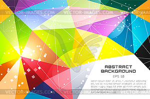 Abstract background design. technology wallpaper - vector clipart