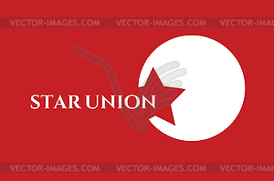 Star logo icon template. Leader, boss, winner, - vector clipart