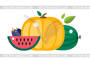 Harvest time - vector clipart