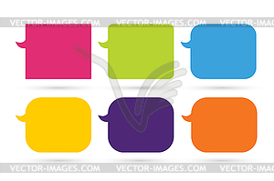 Speech cartoon bubble designlow - vector image