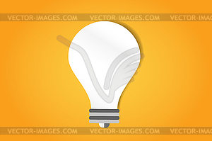 Лампа свет лампы Идея фон - изображение в векторе