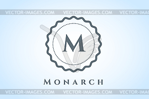 Royal logo template hotel - vector clipart