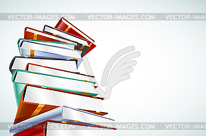 Книга 3d - изображение в векторе / векторный клипарт