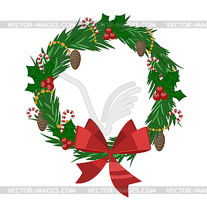 Christmas tree flat 3d isometric pixel art icon - royalty-free vector clipart