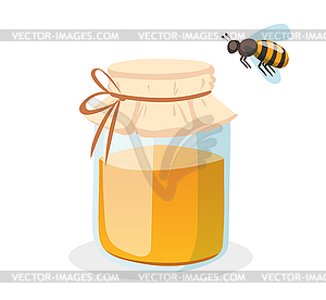 Honey bank s - vector image