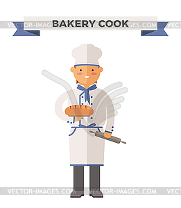 Cooking chef - vector image