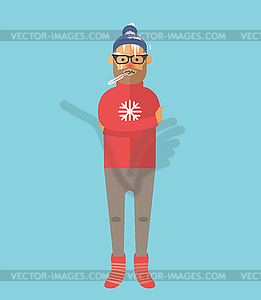 People ill - vector clipart