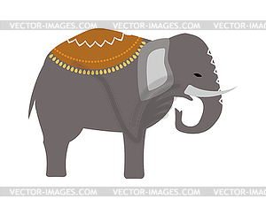 Ethnic indian elephant african totem tattoo design  - vector EPS clipart