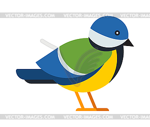 Bullfinch colorful nature winter bird pyrrhula - vector image