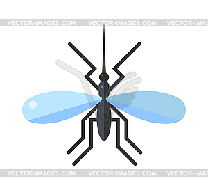 Anopheles mosquito - vector clipart