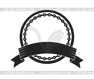 Design elements black color badge logo icon - vector clipart