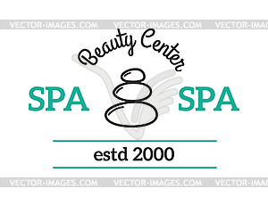 Lavender salt in bowl bath beauty treatment spa - vector clipart