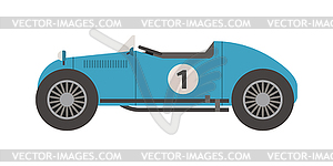 Retro sport car  - vector image