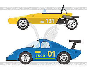 Retro sport car  - vector clip art