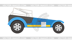Retro sport car  - vector clipart