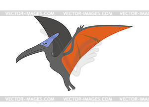 Pterodactyl dinosaur  - royalty-free vector clipart