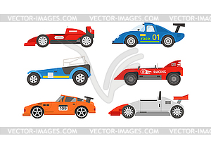 Retro sport car  - vector clip art