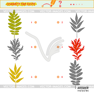 Visual puzzle or picture riddle - vector clipart