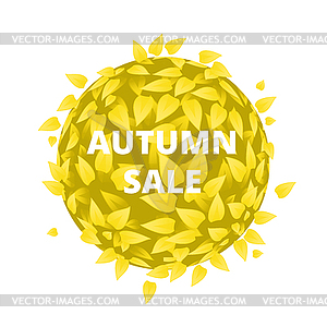 Bushe round shape - vector clipart