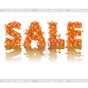 Eco Friendly sale label - vector image