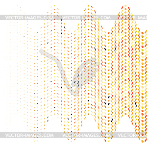 Растровых точек - иллюстрация в векторном формате